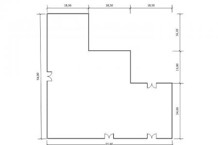 Μάνδρα  βιομηχανική αποθήκη 2.200 τμ προς ενοικίαση