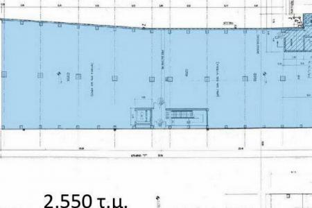 Μοσχάτο κτίριο γραφείων  2.550 τμ  προς ενοικίαση